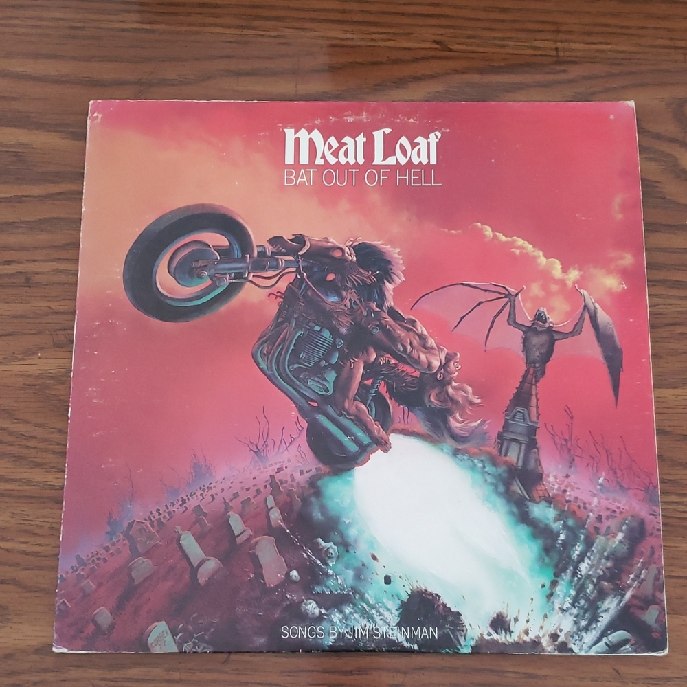 Meat Loaf "Bat Out of Hell" Vinyl LP 33 RPM (1977)